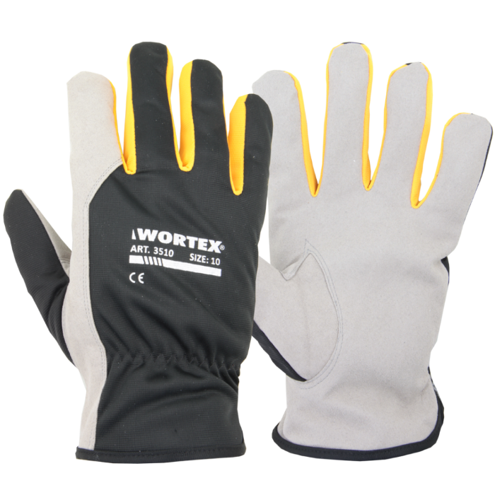 WORTEX 3507...3511 sünteetilisest nahast talvekindad