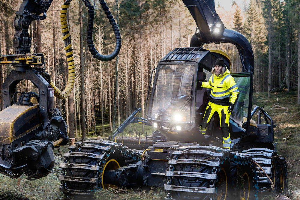 PROJOB 6414 kõrgnähtav talvejope