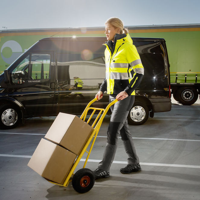 PROJOB 6424 naiste kõrgnähtav talvejope