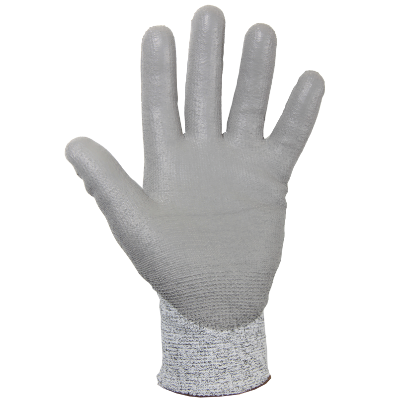 WORTEX 6707...6711 PU kattega kindad, lõikekindlus D