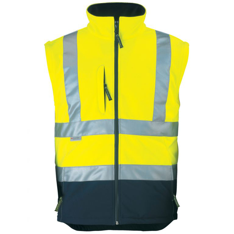 COVERGUARD STATION kõrgnähtav softshell jakk 2 in 1