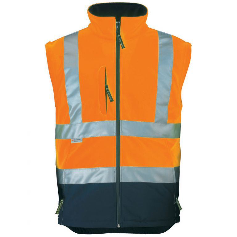 COVERGUARD STATION kõrgnähtav softshell jakk 2 in 1