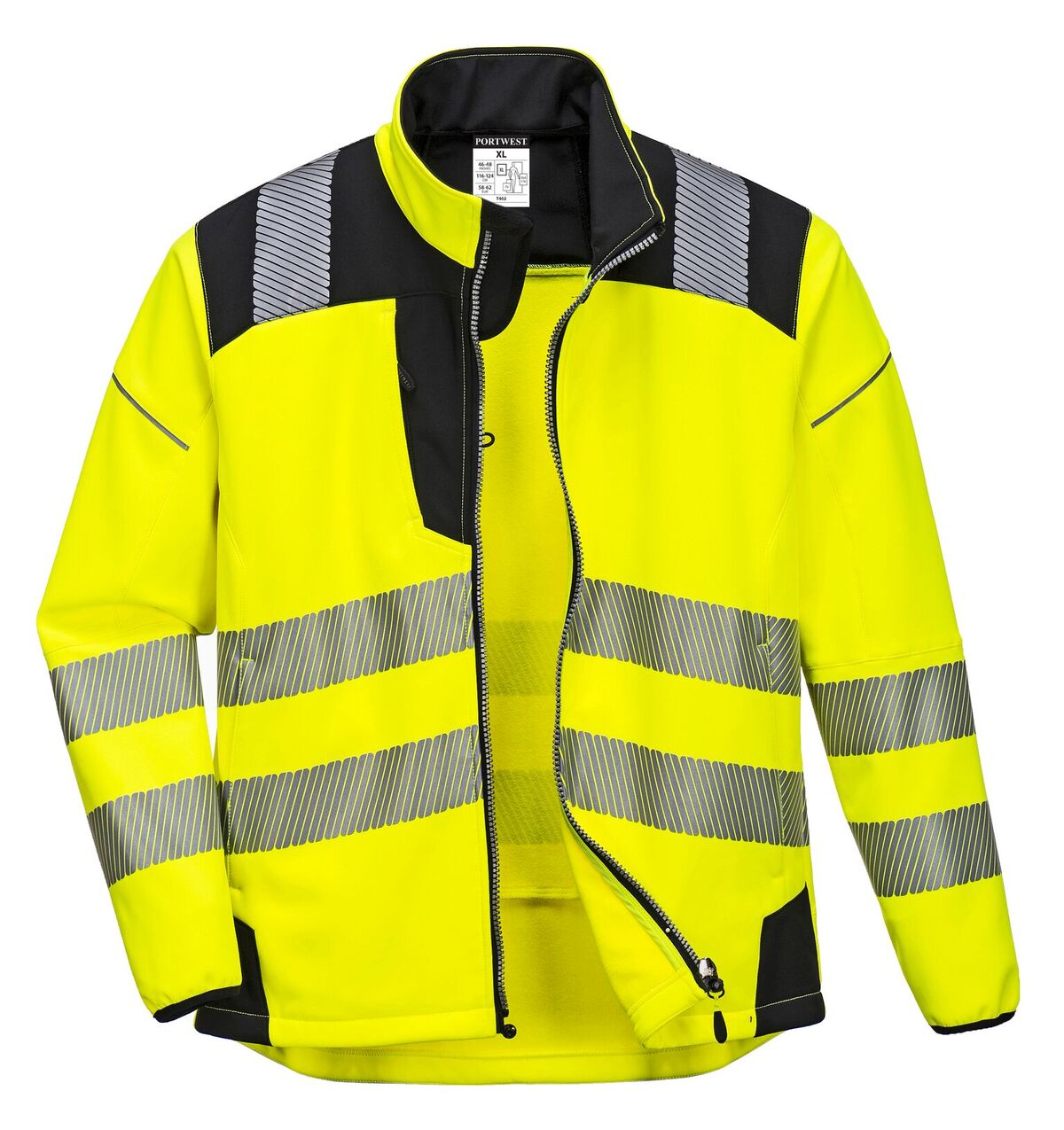 PORTWEST T402 kõrgnähtav softshell jope