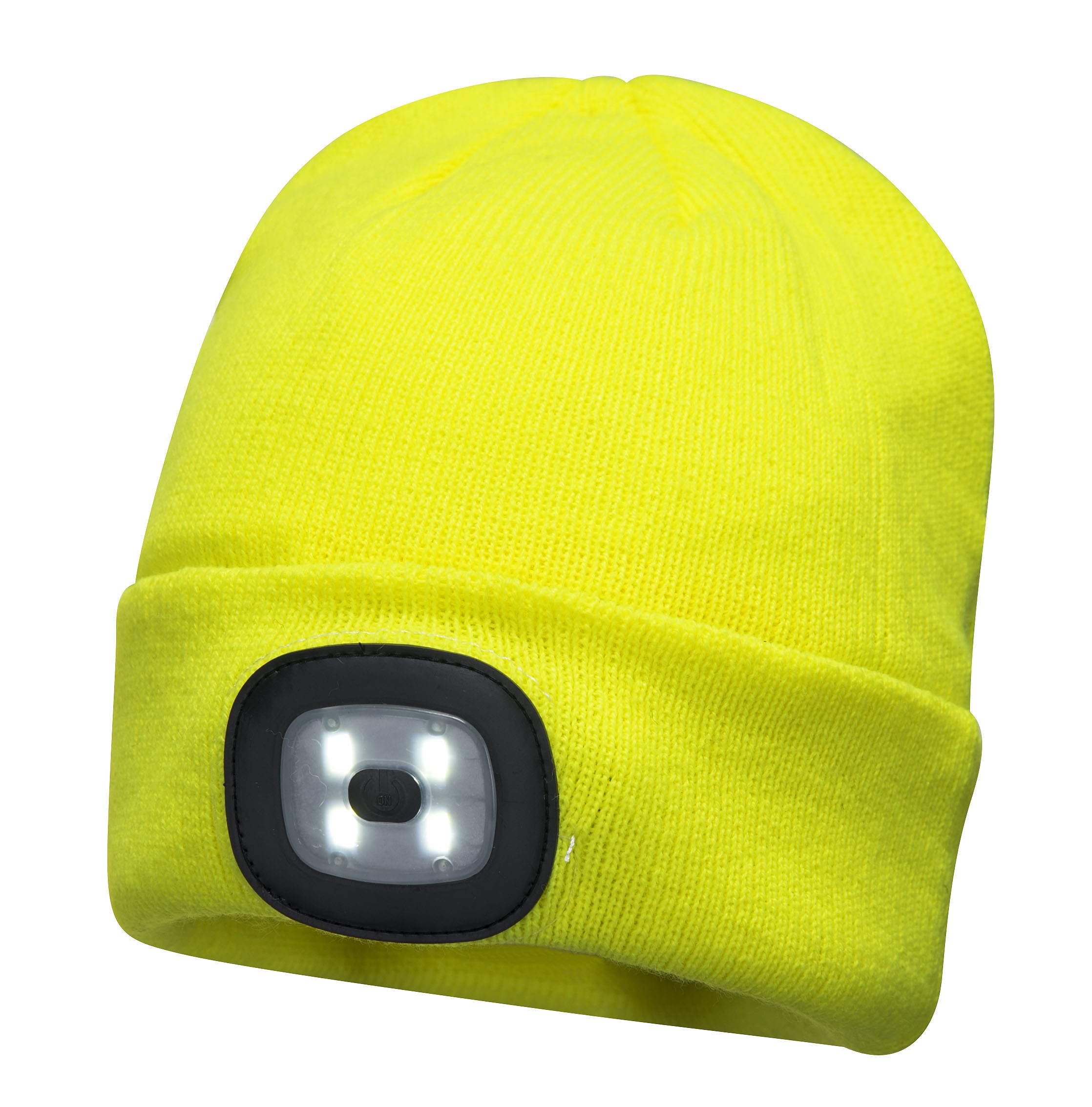 PORTWEST B029 kootud müts sisseehitatud LED pealambiga, 150 lm