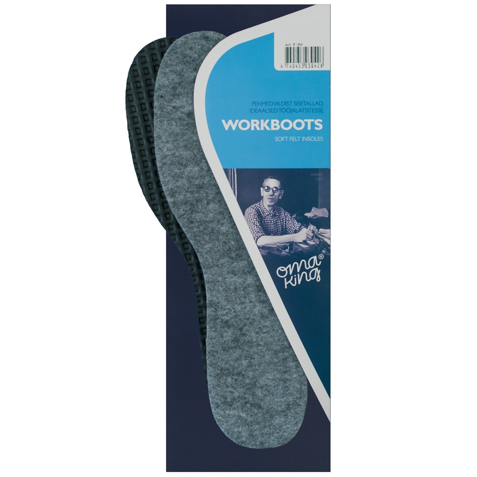 OMA KING T-300 WORKBOOTS sisetallad