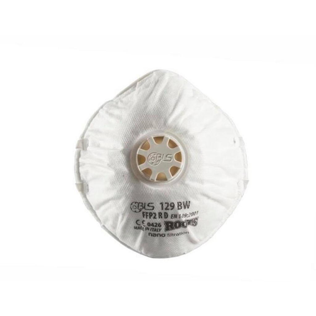 BLS 129BW FFP2 tolmumask FFP2 klapiga