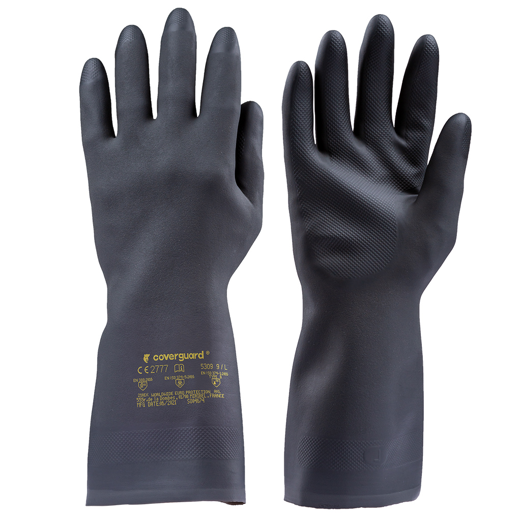 COVERGUARD EUROCHEM 5307...5311 neopreenist kemikaalikindad