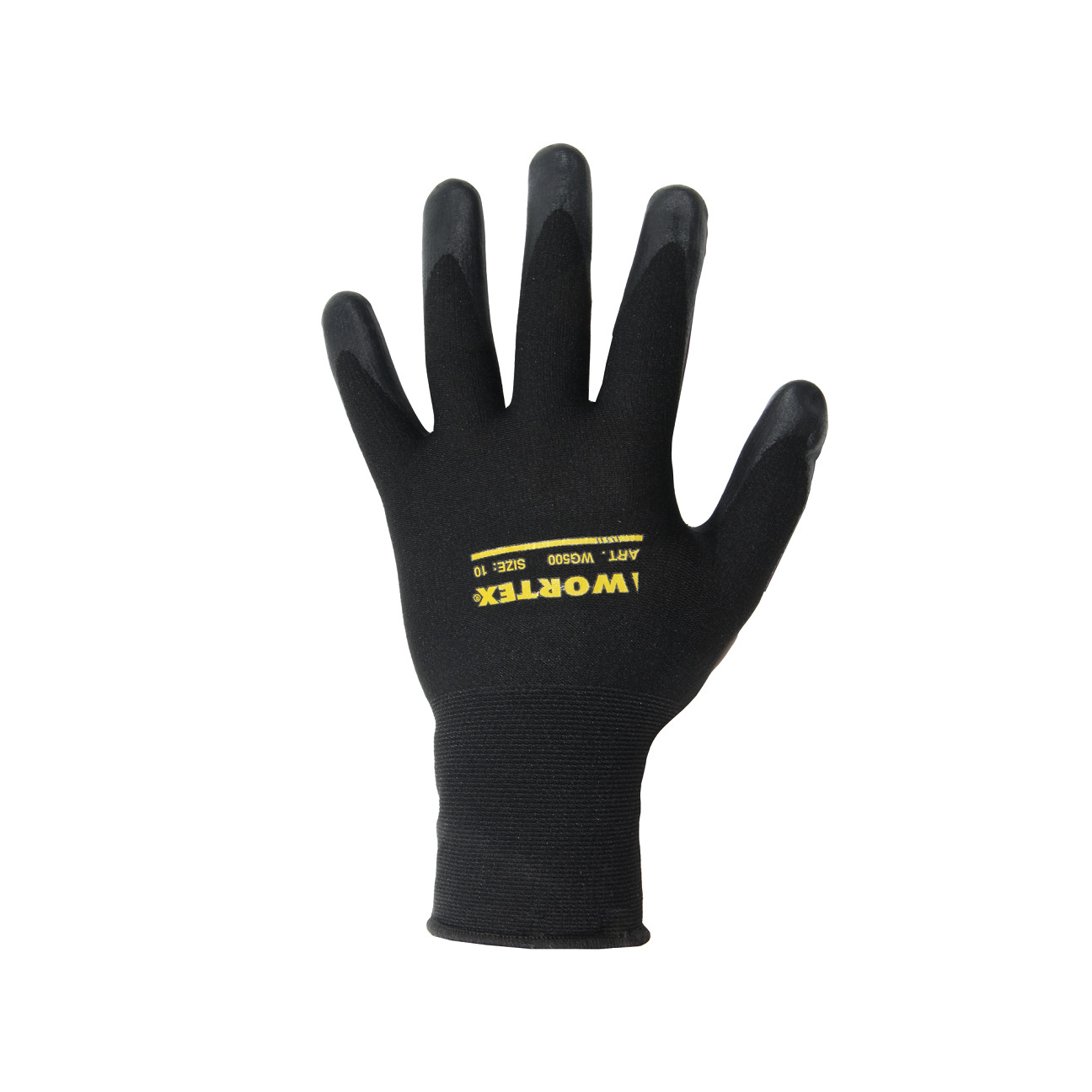 WORTEX WG500 PU kattega nailon/spandex kindad