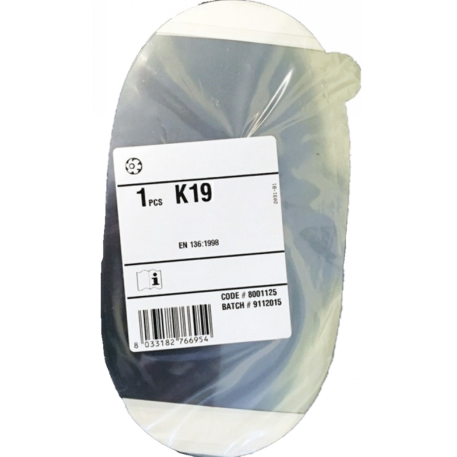 BLS 8001125 K19 täismaski kaitsekiled, 5 tk