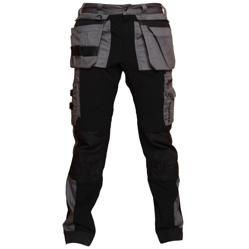 WORTEX 930 ripptaskutega stretch tööpüksid