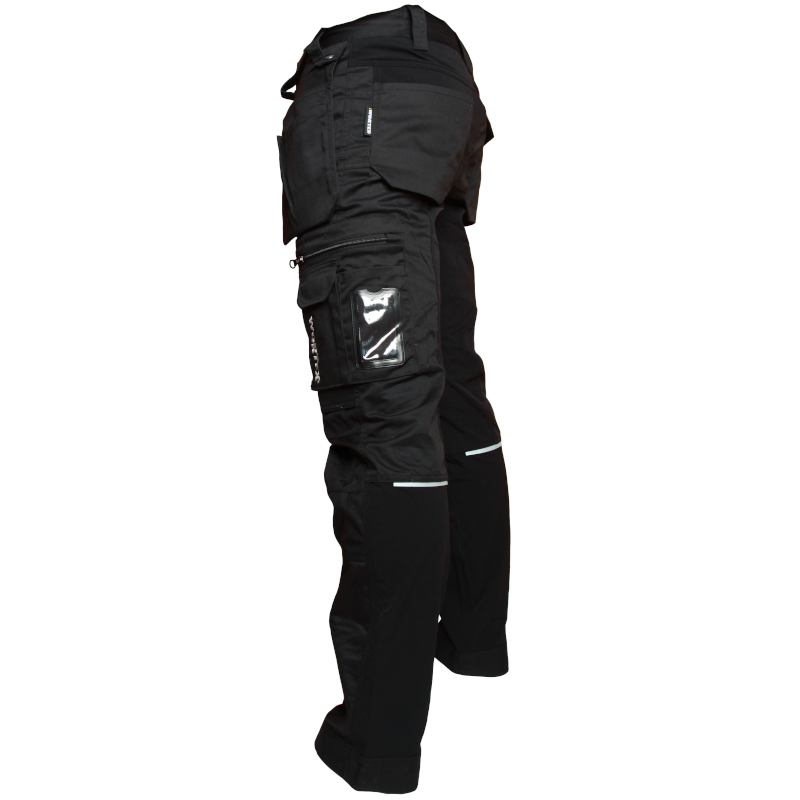 WORTEX 930 ripptaskutega stretch tööpüksid