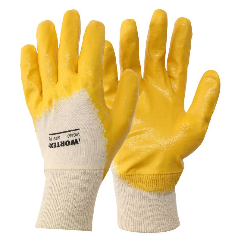 WORTEX WG460 nitriilkummiga kaetud kindad