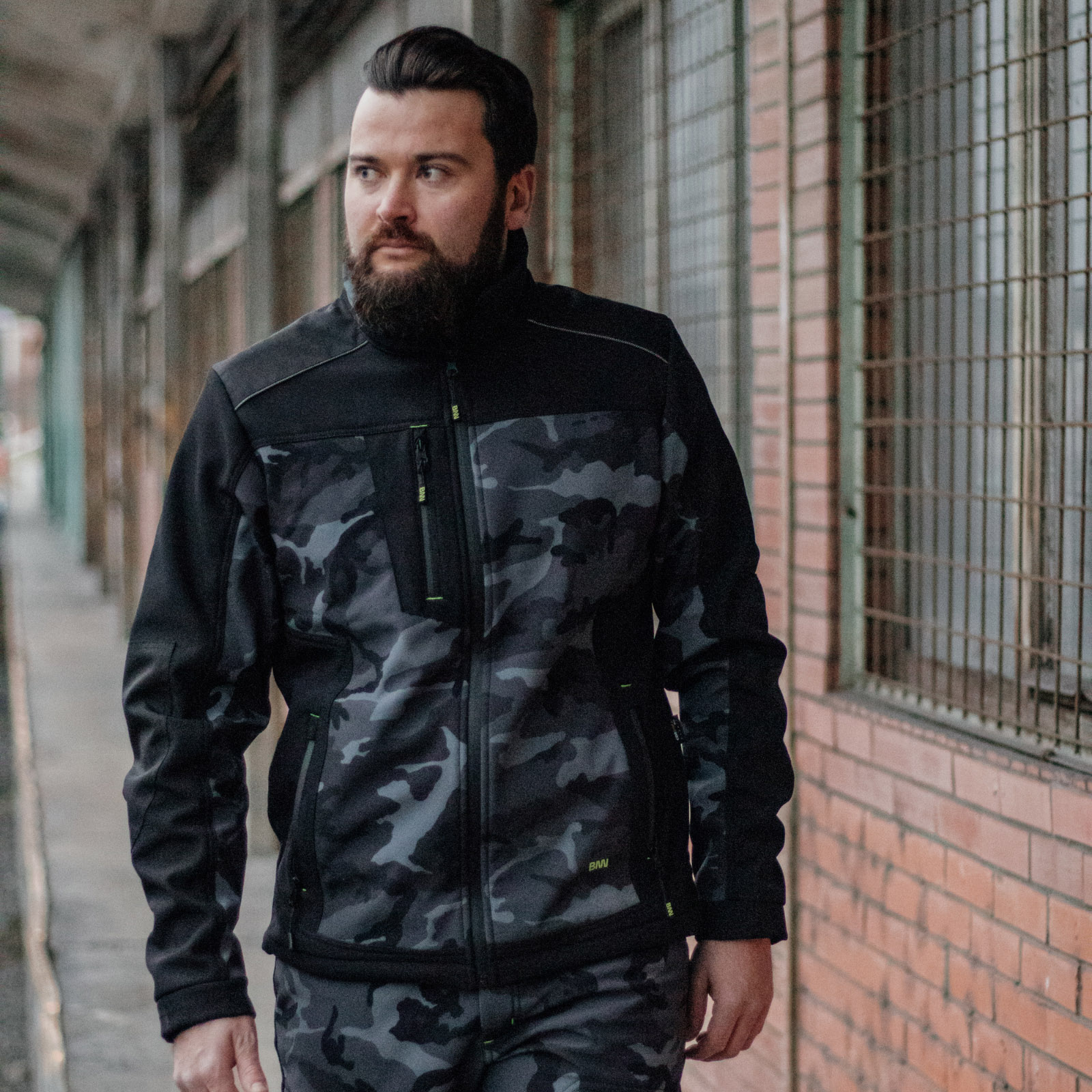 BENNON CAMOS softshell stretch jakk