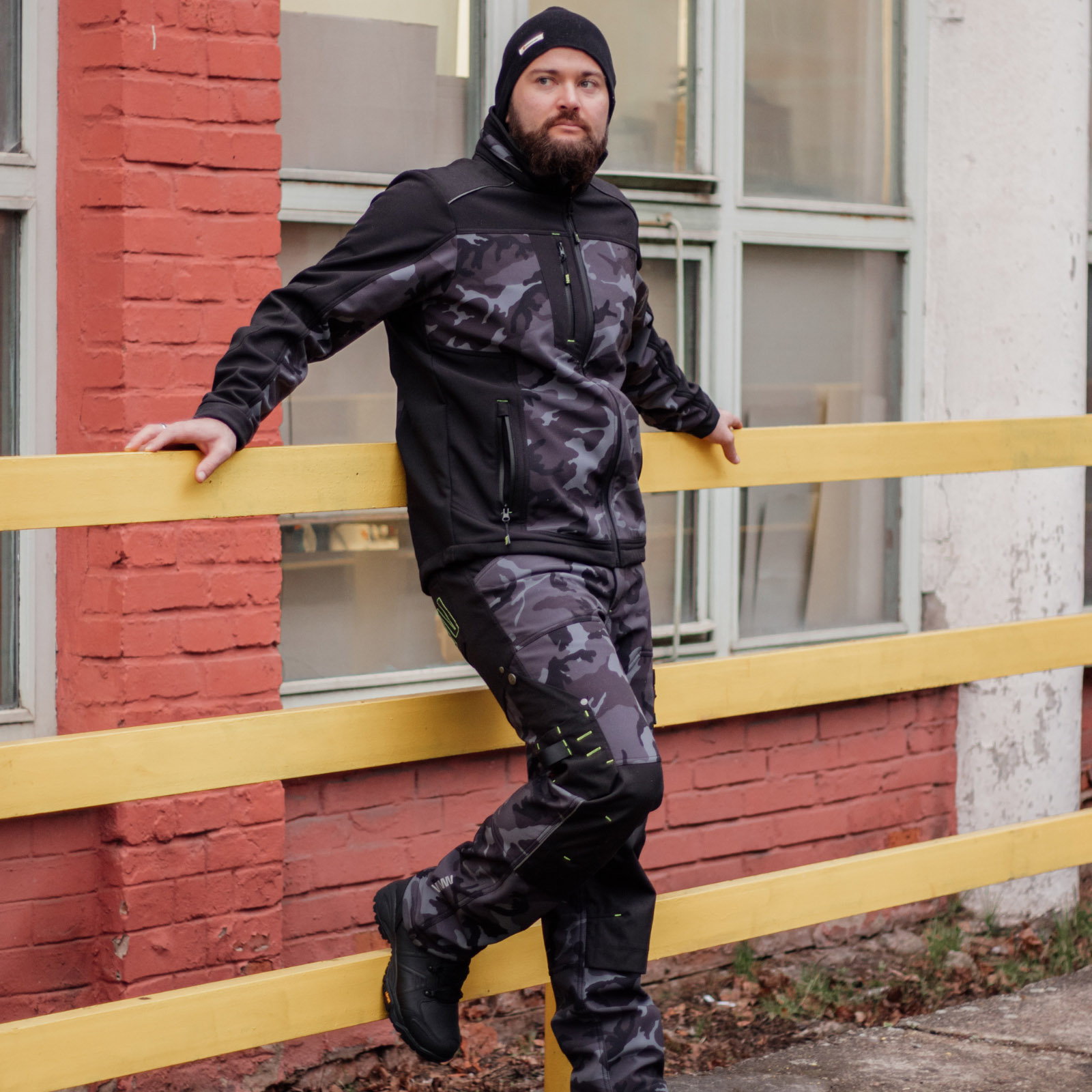 BENNON CAMOS softshell stretch jakk