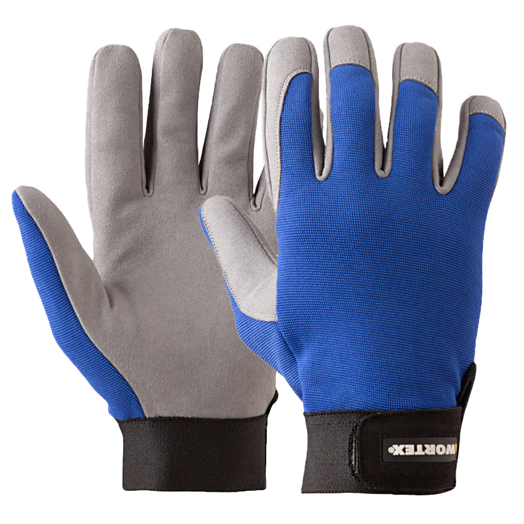 WORTEX WG842 sünteetilisest nahast töökindad