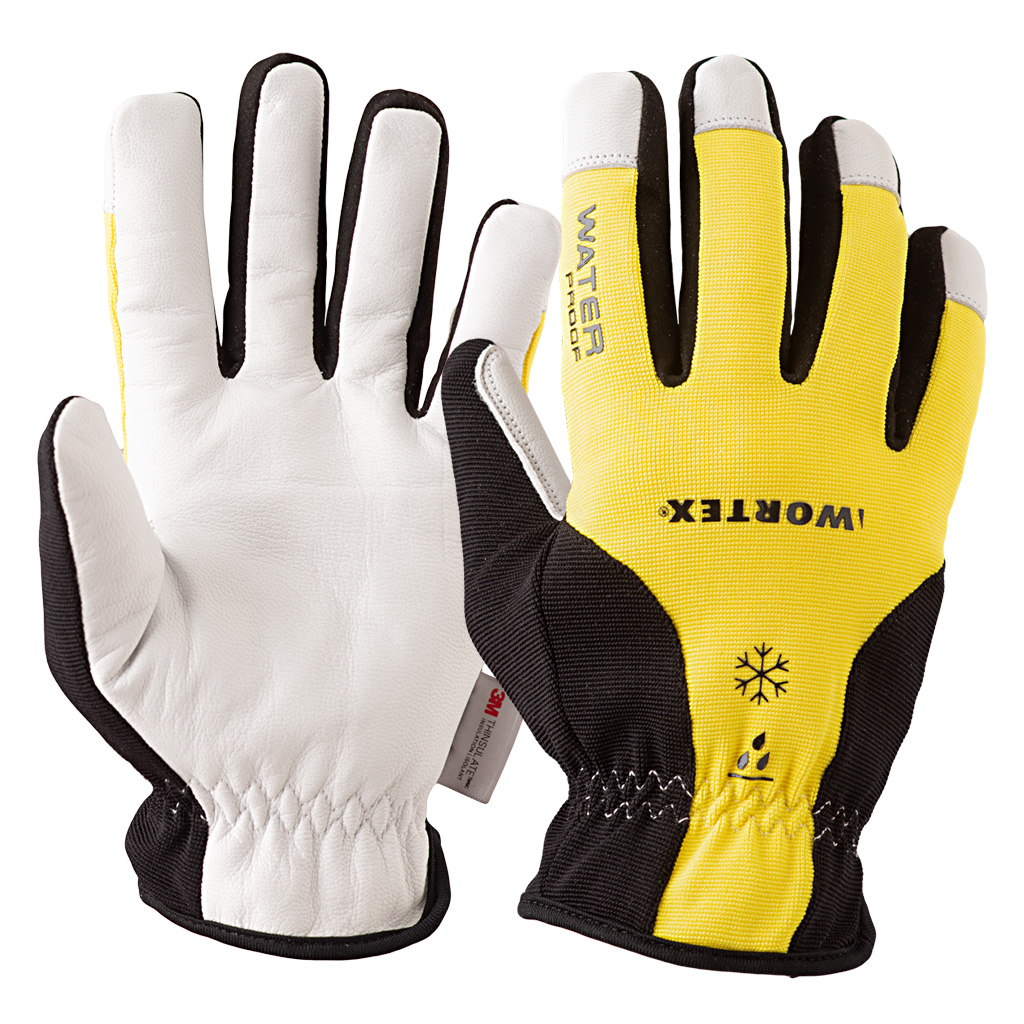 WORTEX WG777 nahk-riie talvekindad