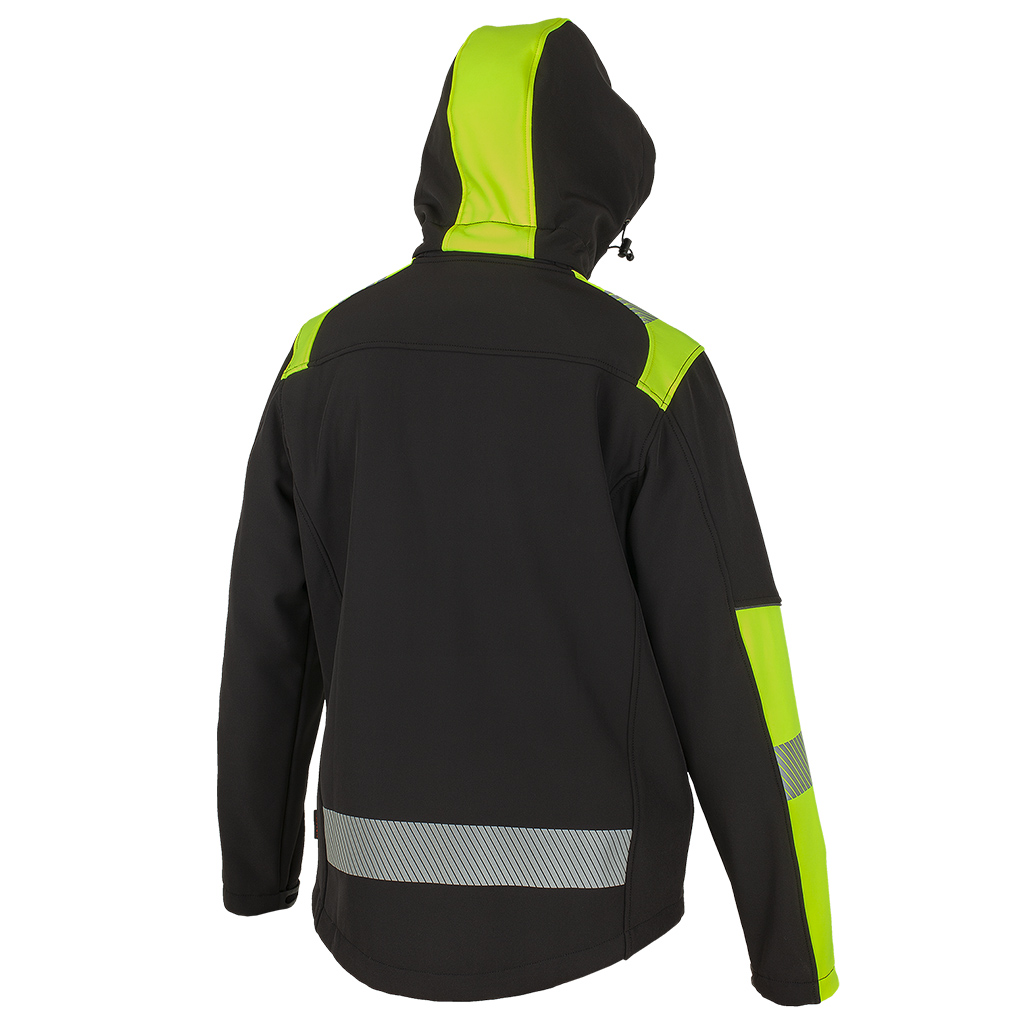 BENNON REFLECTOS kõrgnähtav softshell stretch jope