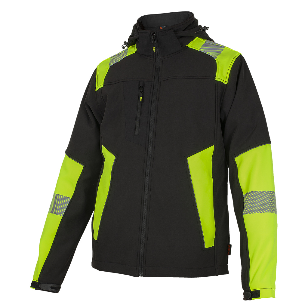 BENNON REFLECTOS kõrgnähtav softshell stretch talvejope