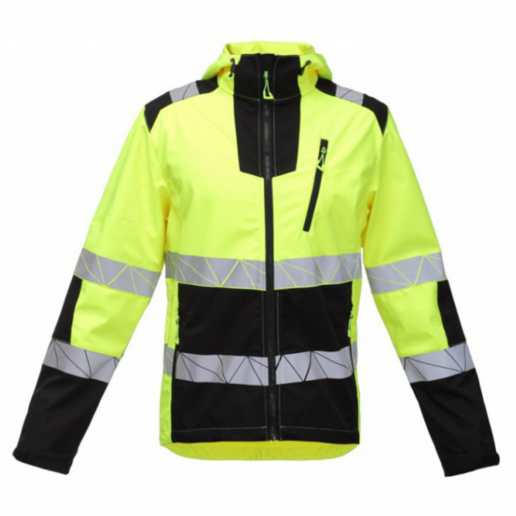 BOSAFETY ATLAS 0402 kõrgnähtav softshell jope