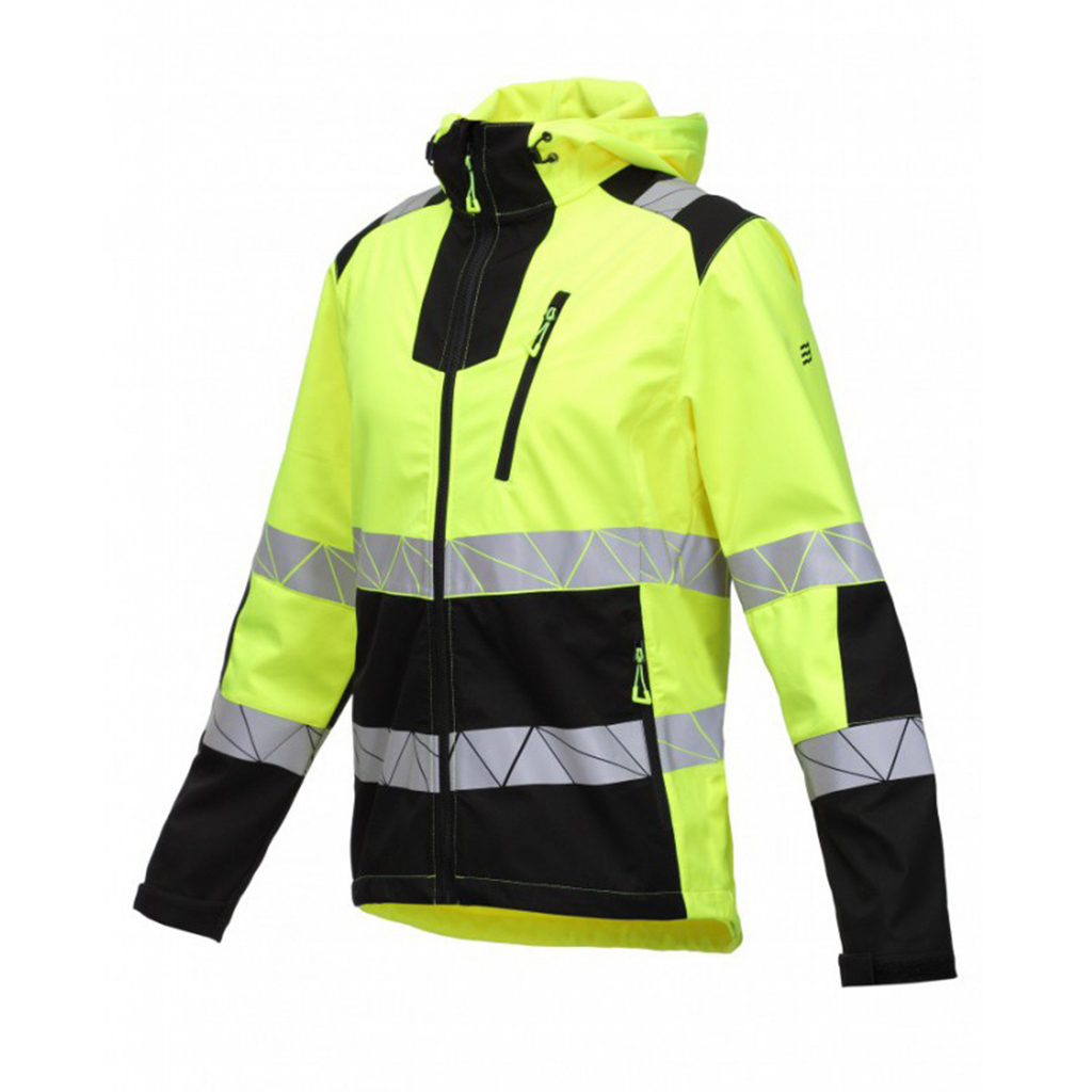BOSAFETY ATLAS 0402 kõrgnähtav softshell jope