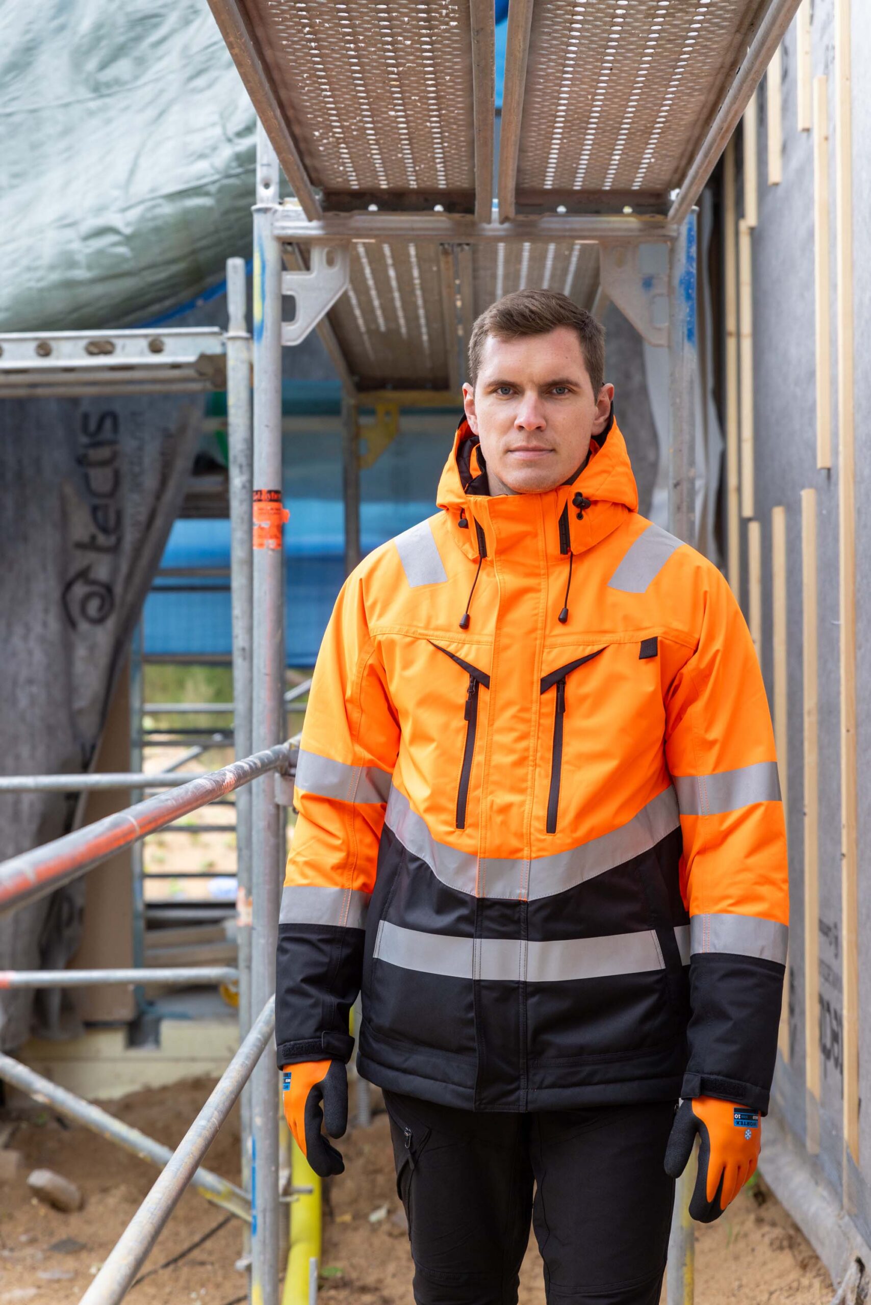 WORTEX W953 ARCTIC kõrgnähtav talvejope
