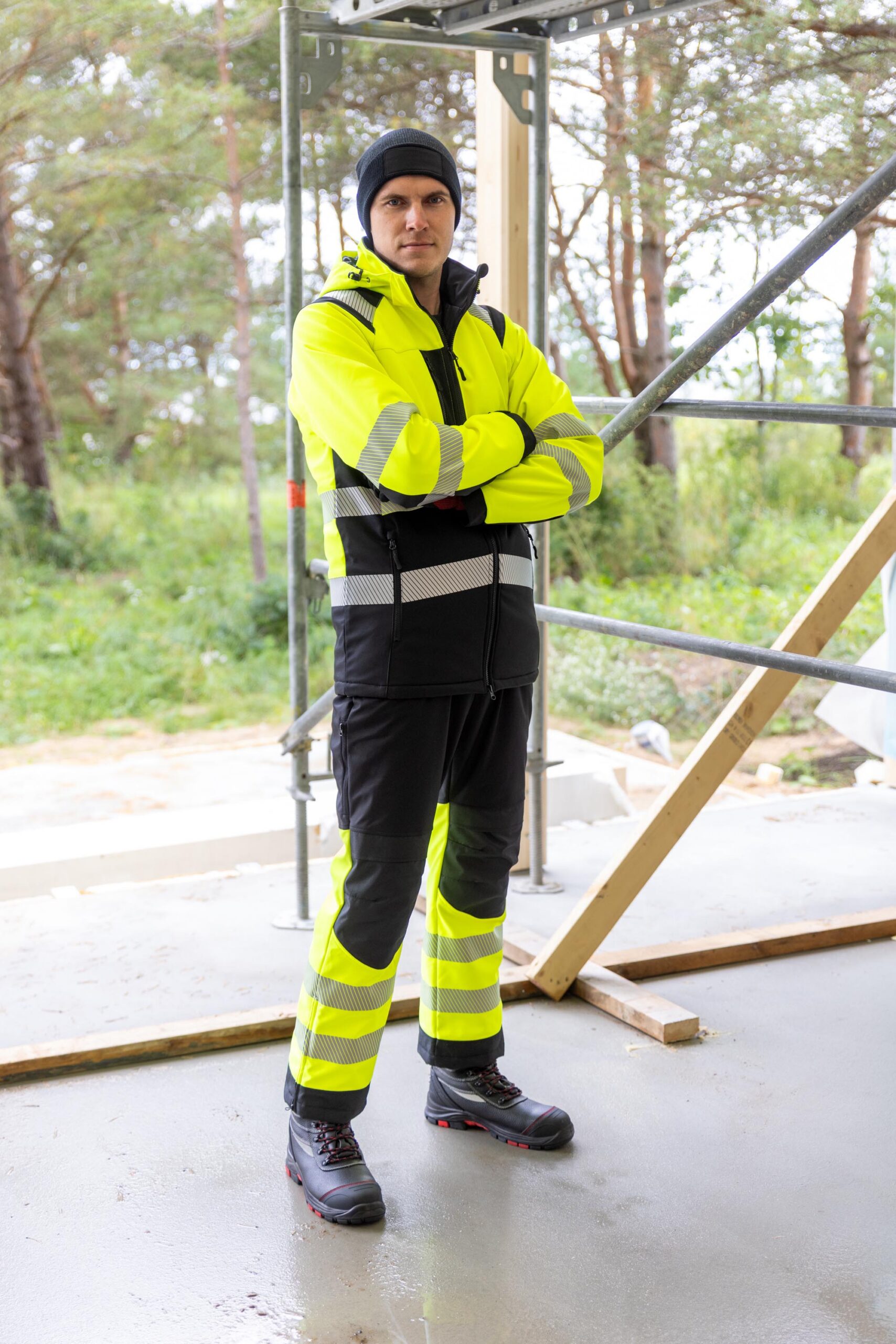 WORTEX W970 NORDY softshell talvised tööpüksid
